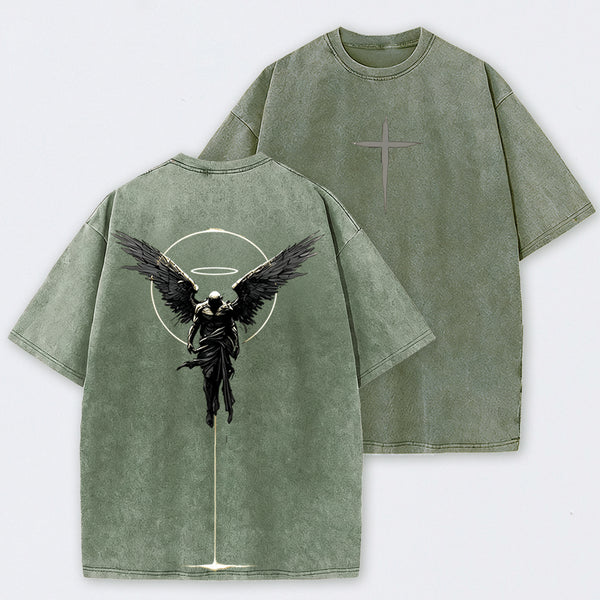 ARCHANGEL OF REPENTANCE Fallen Angel Double Printed T-Shirt