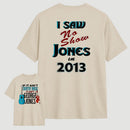 George Jones No Shows Two Side T-Shirt