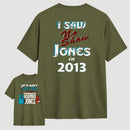 George Jones No Shows Two Side T-Shirt