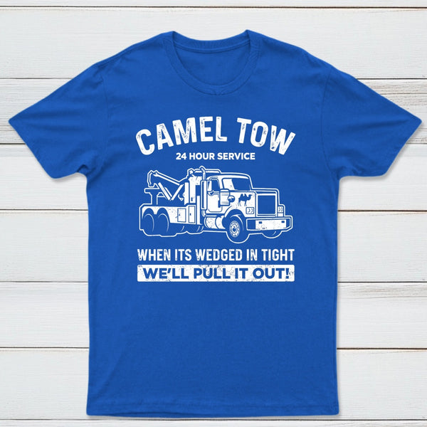 Camel Towing Print T-Shirt