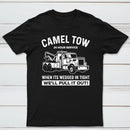 Camel Towing Print T-Shirt