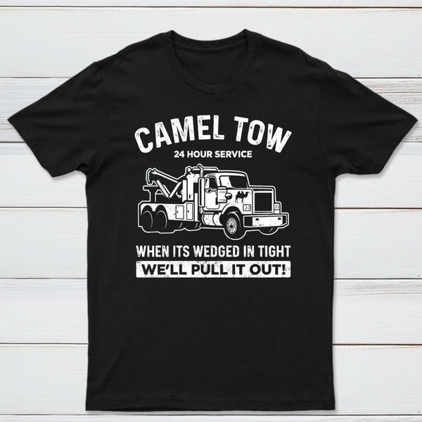 Camel Towing Print T-Shirt