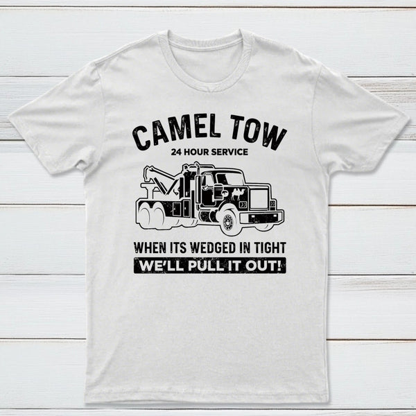 Camel Towing Print T-Shirt