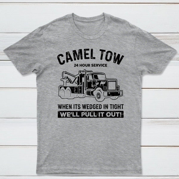 Camel Towing Print T-Shirt