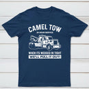 Camel Towing Print T-Shirt