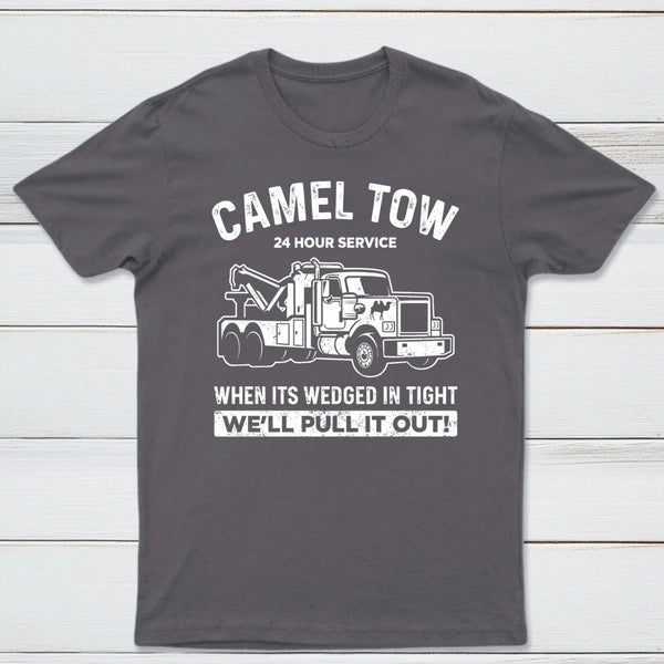 Camel Towing Print T-Shirt