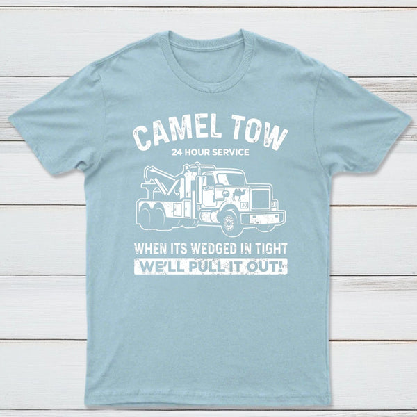 Camel Towing Print T-Shirt