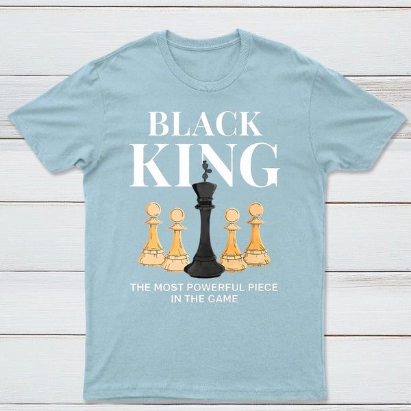 The Most Powerful Piece Chess King Print T-Shirt