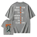 NewYork 2 Side Basketball Fans Washed T-Shirt
