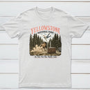 Do Not Pet The Fluffy Cows Yellowstone National Park T-Shirt