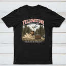 Do Not Pet The Fluffy Cows Yellowstone National Park T-Shirt