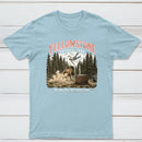 Do Not Pet The Fluffy Cows Yellowstone National Park T-Shirt
