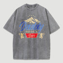 Daddy Needs A Beer Shirt Vintage Washed T-Shirt