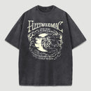 Vintage Moon Pattern T-Shirt