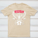 To Honor Rush Band Vintage Rock Owl Wings T-Shirt
