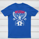 To Honor Rush Band Vintage Rock Owl Wings T-Shirt