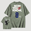Sophie Cunningham Now You Know Double-Sided Basketball Graphic Washed T-Shirt