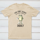 Funny Frog Graphic Diddly Squat T-Shirt