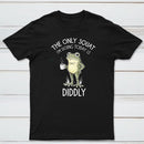 Funny Frog Graphic Diddly Squat T-Shirt