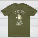 Funny Frog Graphic Diddly Squat T-Shirt