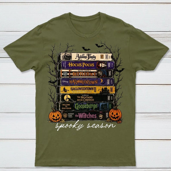 Vintage Halloween Movie Retro Spooky Season T-Shirt