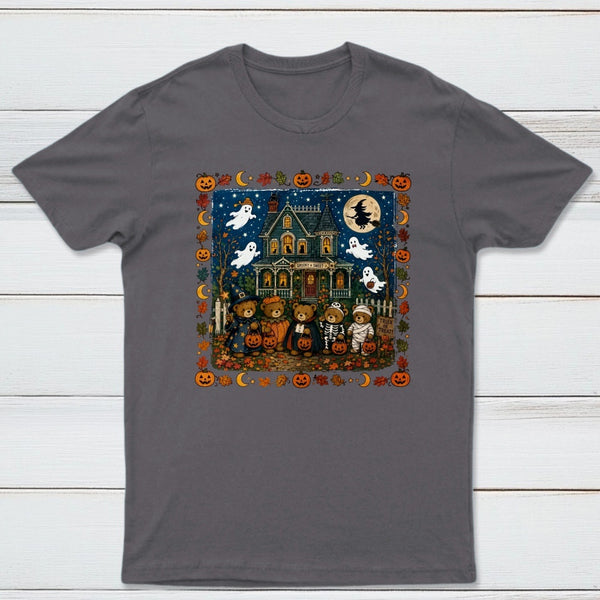 Vintage 90s Bears Halloween Trick Or Treat Bears T-Shirt