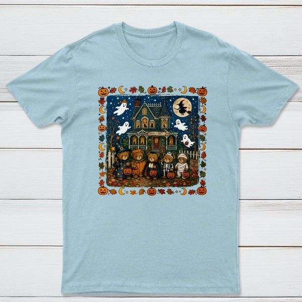 Vintage 90s Bears Halloween Trick Or Treat Bears T-Shirt