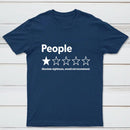Funny 1-Star Review Graphic T-Shirt