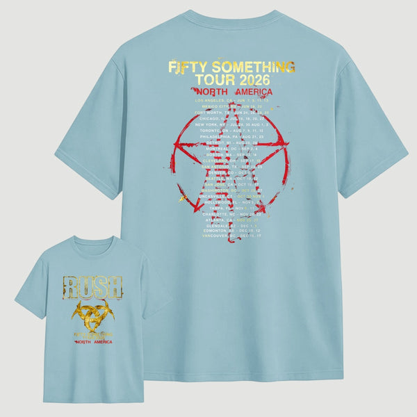 Rush Fifty Something Tour 2026 T-Shirt