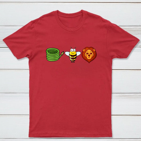 Hose Bee Lion Funny T-Shirt