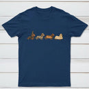 Halloween Wiener Dog Funny T-Shirt