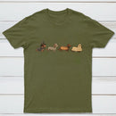 Halloween Wiener Dog Funny T-Shirt