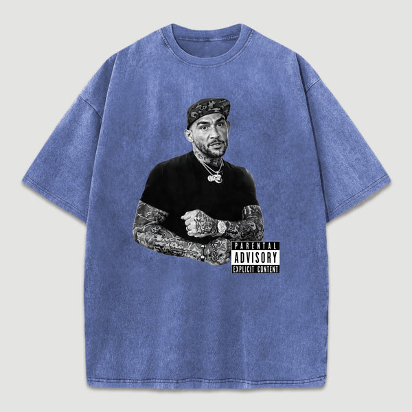 Dustin Poirier Graphic Meme Washed T-Shirt
