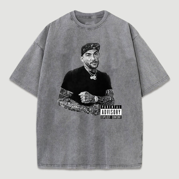 Dustin Poirier Graphic Meme Washed T-Shirt