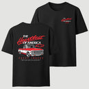 Old School Legend Tee Red Chevy Never Outclassed T-Shirt
