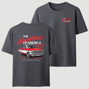 Old School Legend Tee Red Chevy Never Outclassed T-Shirt