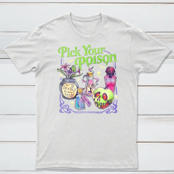 Pick Your Poison Vintage Halloween T-Shirt