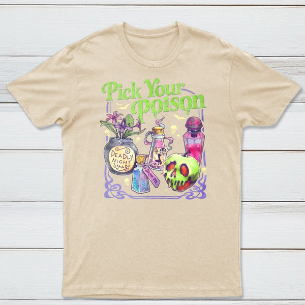 Pick Your Poison Vintage Halloween T-Shirt