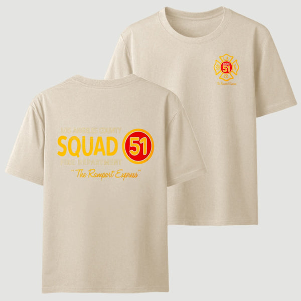 Los Angeles County Squad 51 Fire Department T-Shirt