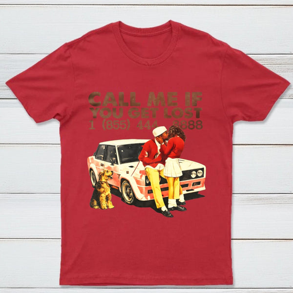 Vintage Pop Culture Call Me if You Get Lost T-Shirt