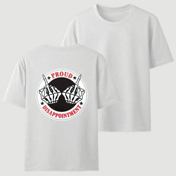 PROUD DISAPPOINTMENT Defiant Bone Hand Print T-Shirt