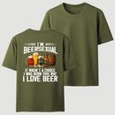 I'm Beersexual Funny T-Shirt