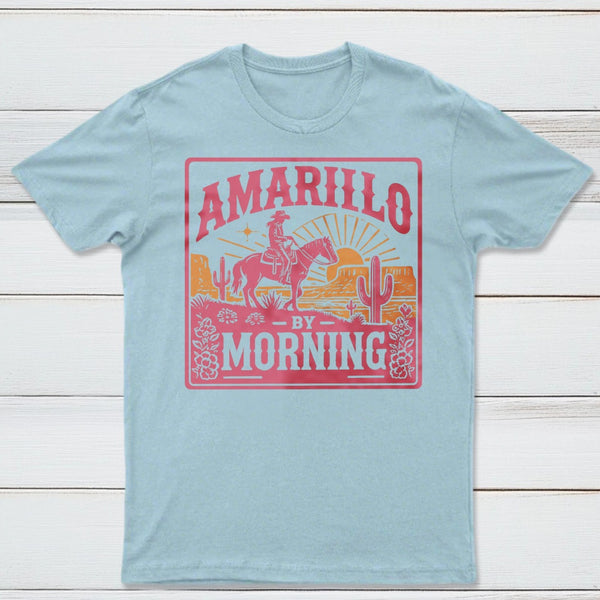 Amarillo By Morning Country Music T-Shirt