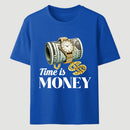 Time is Money Graphic Print T-Shirt