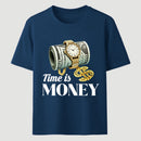 Time is Money Graphic Print T-Shirt