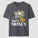 Time is Money Graphic Print T-Shirt