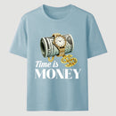 Time is Money Graphic Print T-Shirt