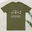 Someone Loses An I T-Shirt