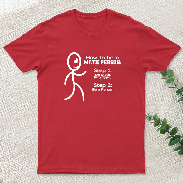 Math Person T-Shirt