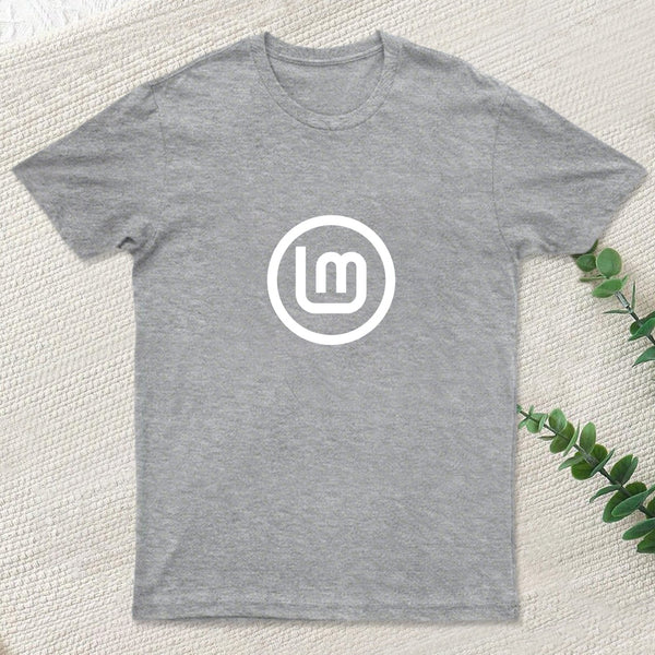 Linux Mint Logo Monochrome Edition T-Shirt